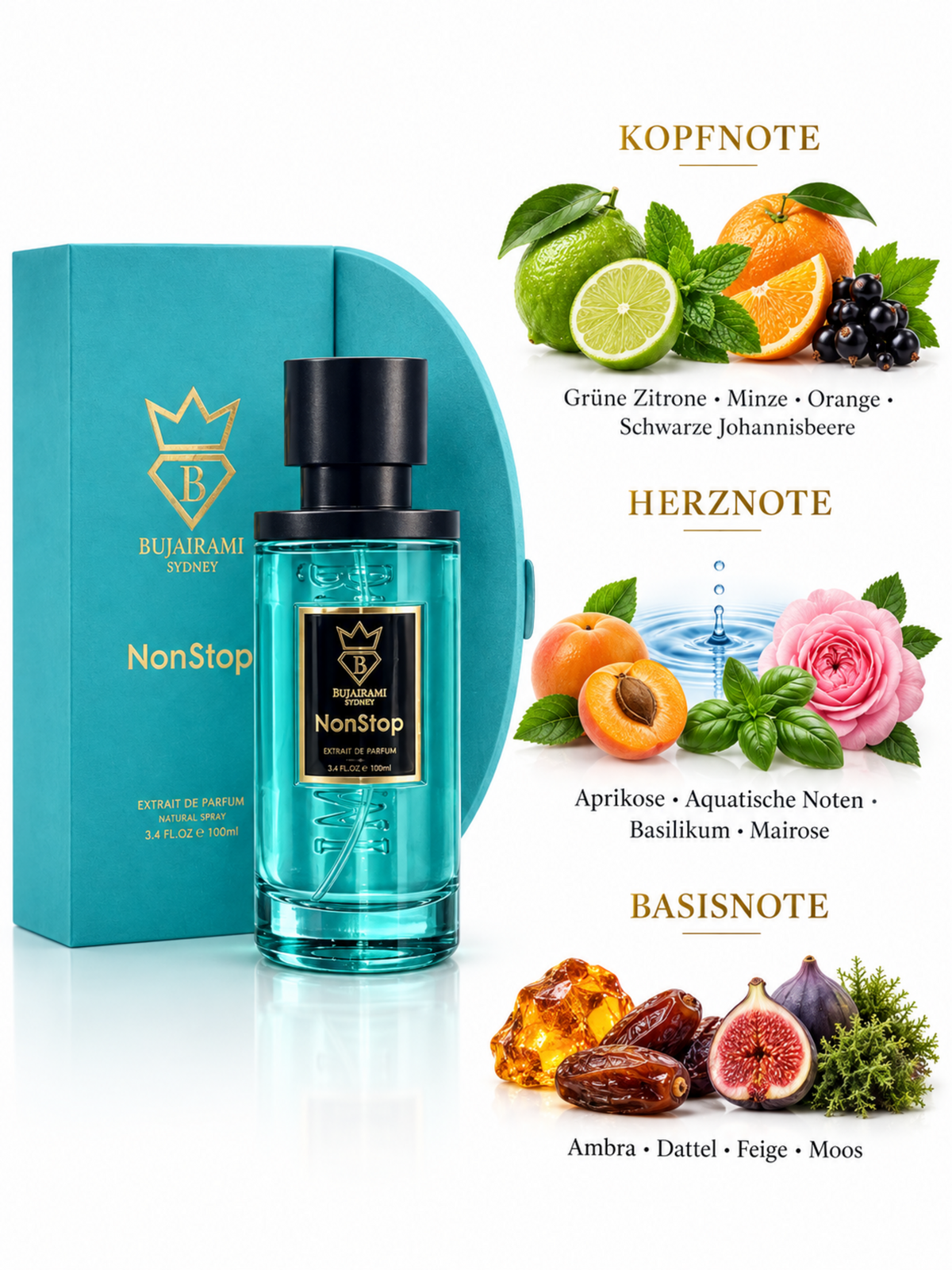 Bujairami NonStop Extrait de Parfum 100 ml