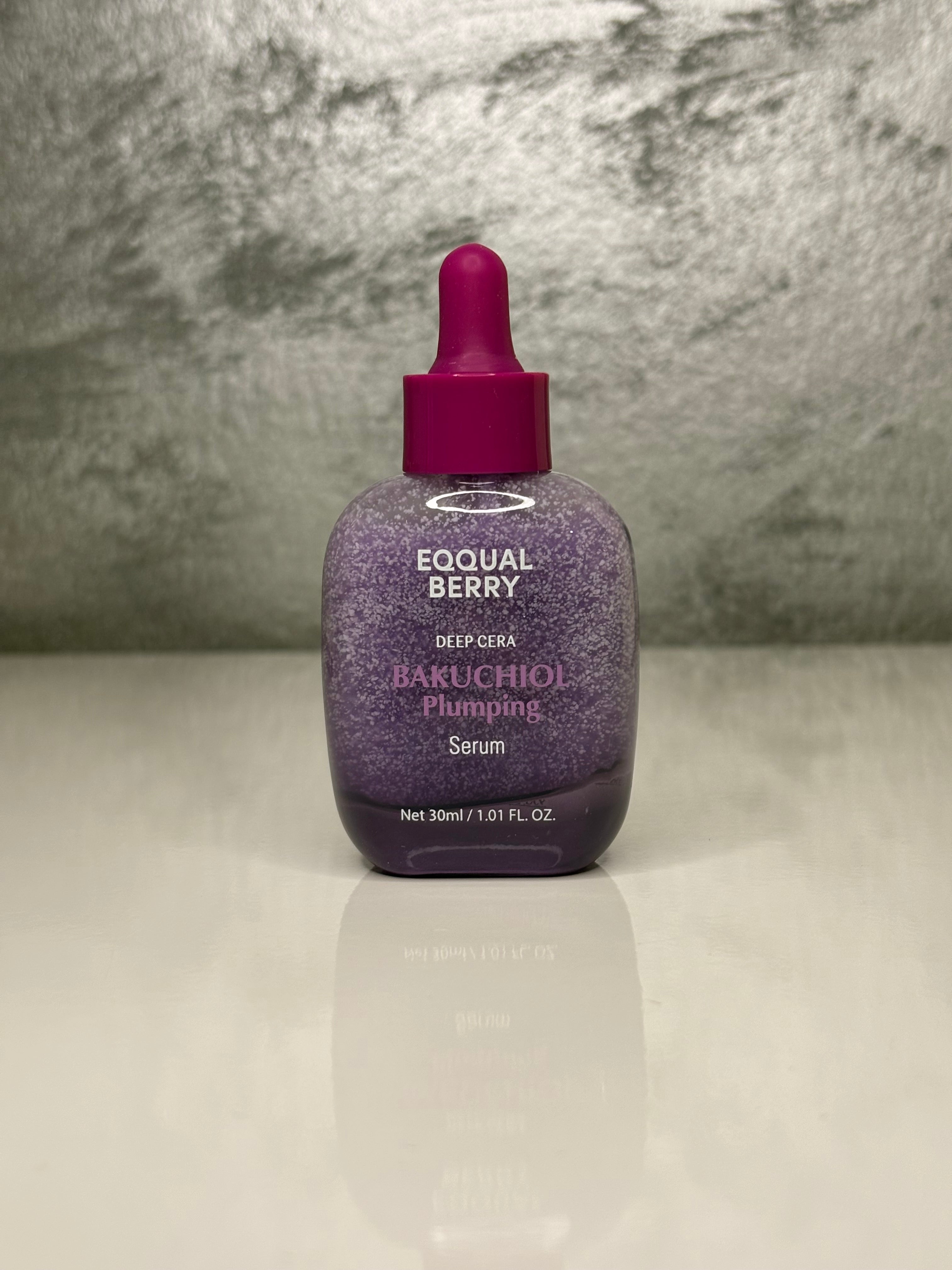 EQQUALBERRY - Bakuchiol Plumping Serum - 30ml
