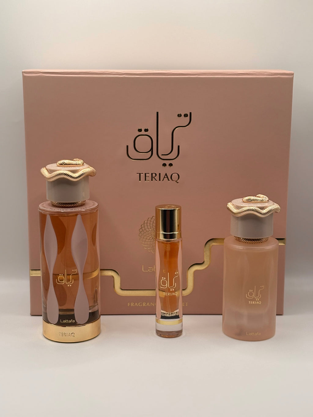 ✨ Lattafa Teriaq Geschenkset – Eau de Parfum 🍯🌹