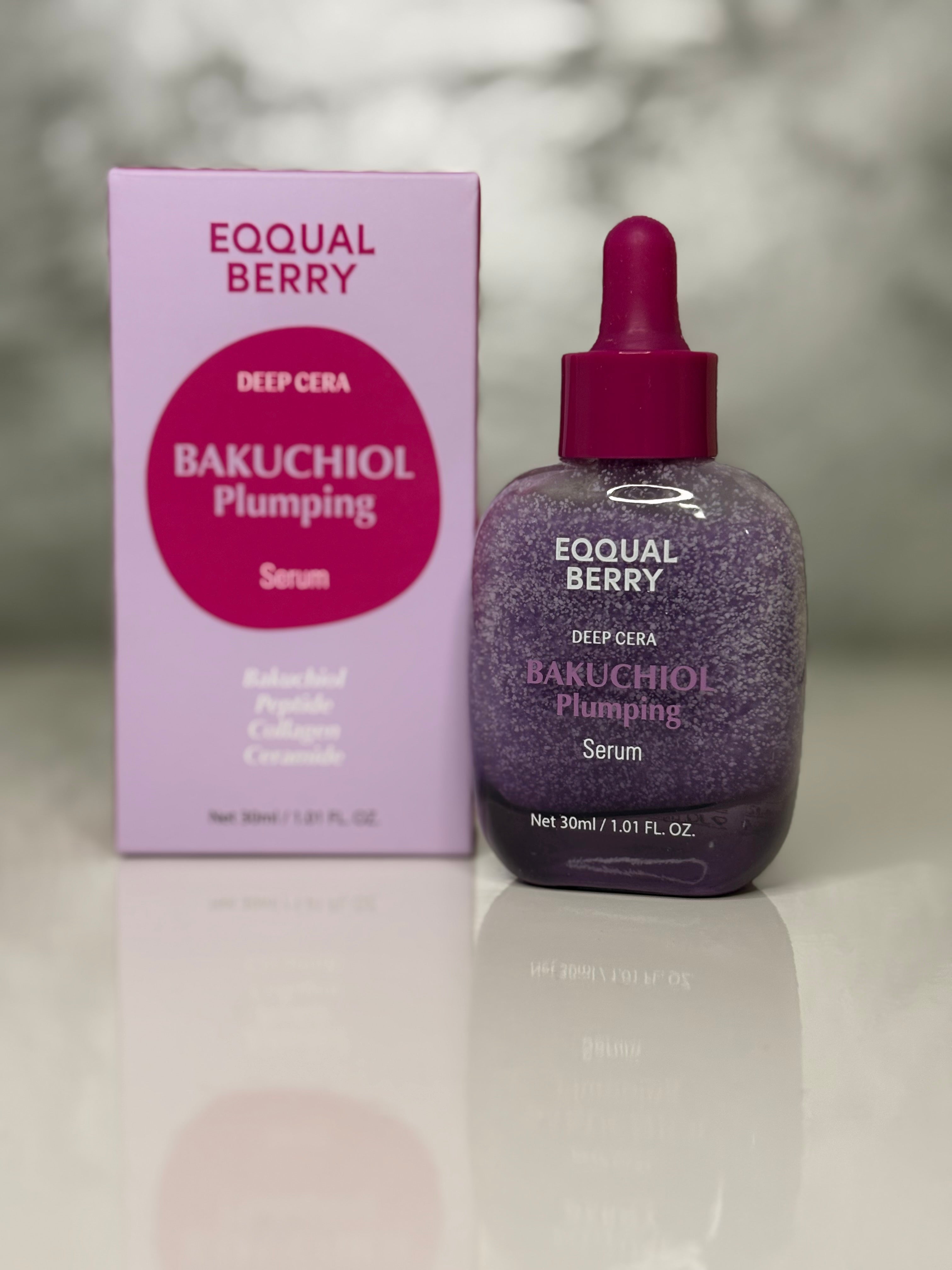 EQQUALBERRY - Bakuchiol Plumping Serum - 30ml
