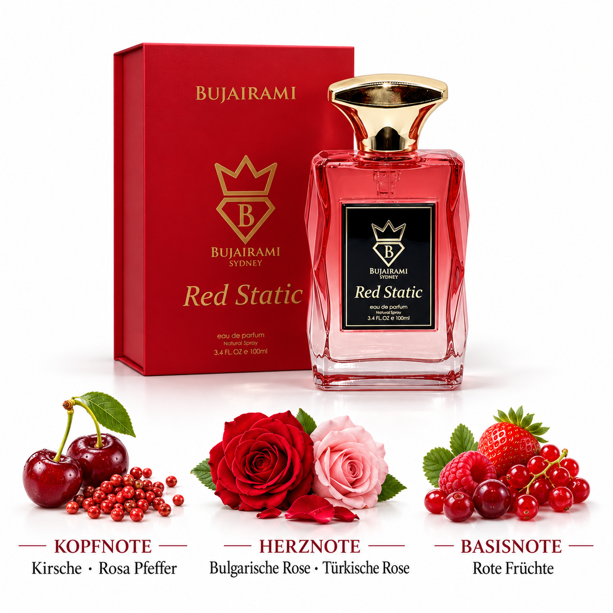 Bujairami - Red Static EDP 100ml