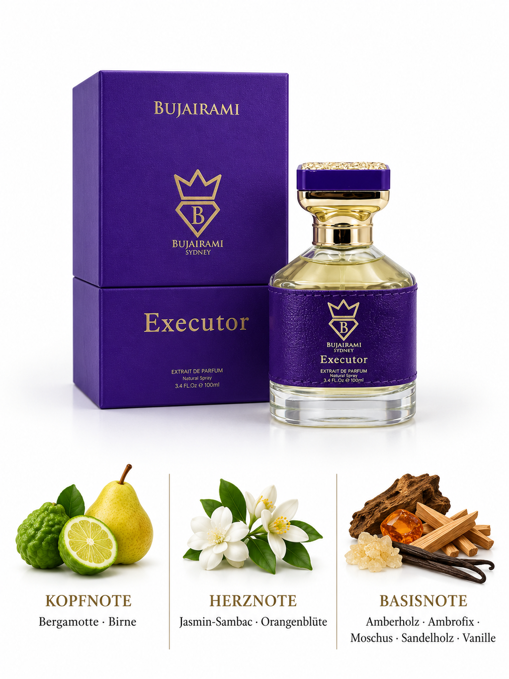 Bujairami Executor Extrait de Parfum 100 ml
