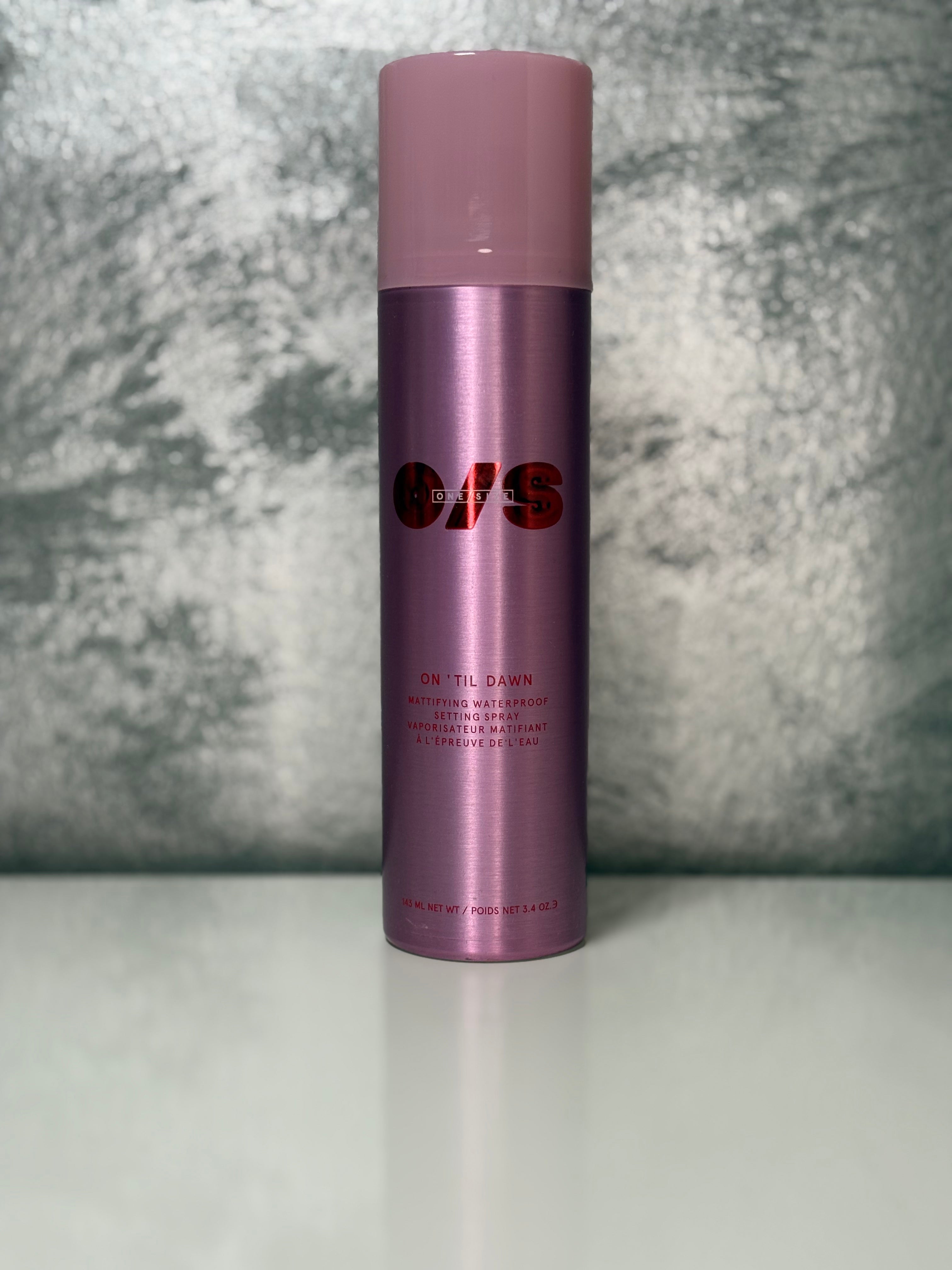 ONE SIZE On 'Til Dawn - Mattifying Waterprood Setting Spray, mattieredes Finish