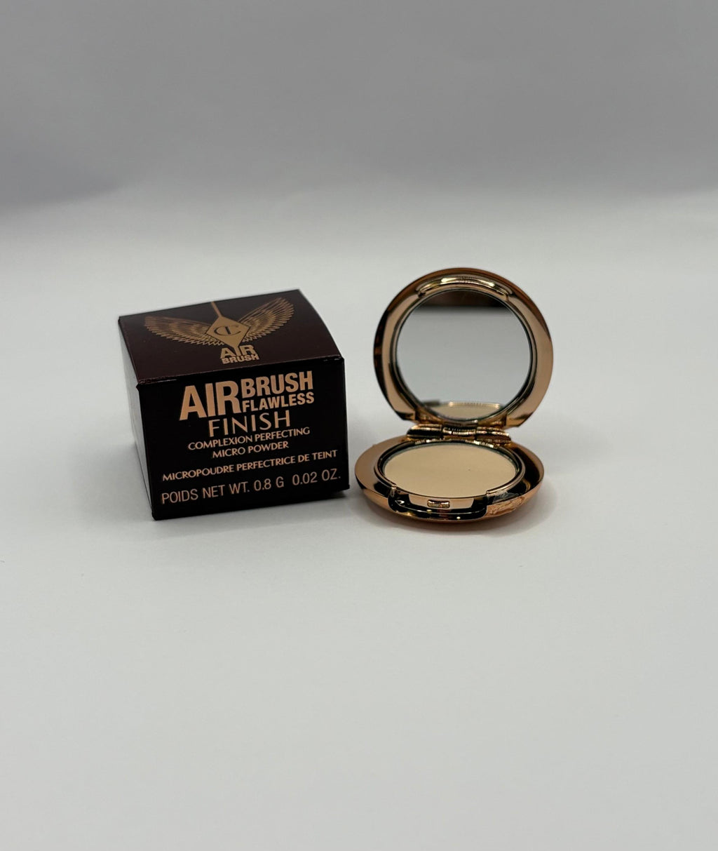 ✨💖 CHARLOTTE TILBURY AIRBRUSH FLAWLESS FINISH MICRO POWDER – FAIR 1 | TRAVEL SIZE 0,8g 💖✨