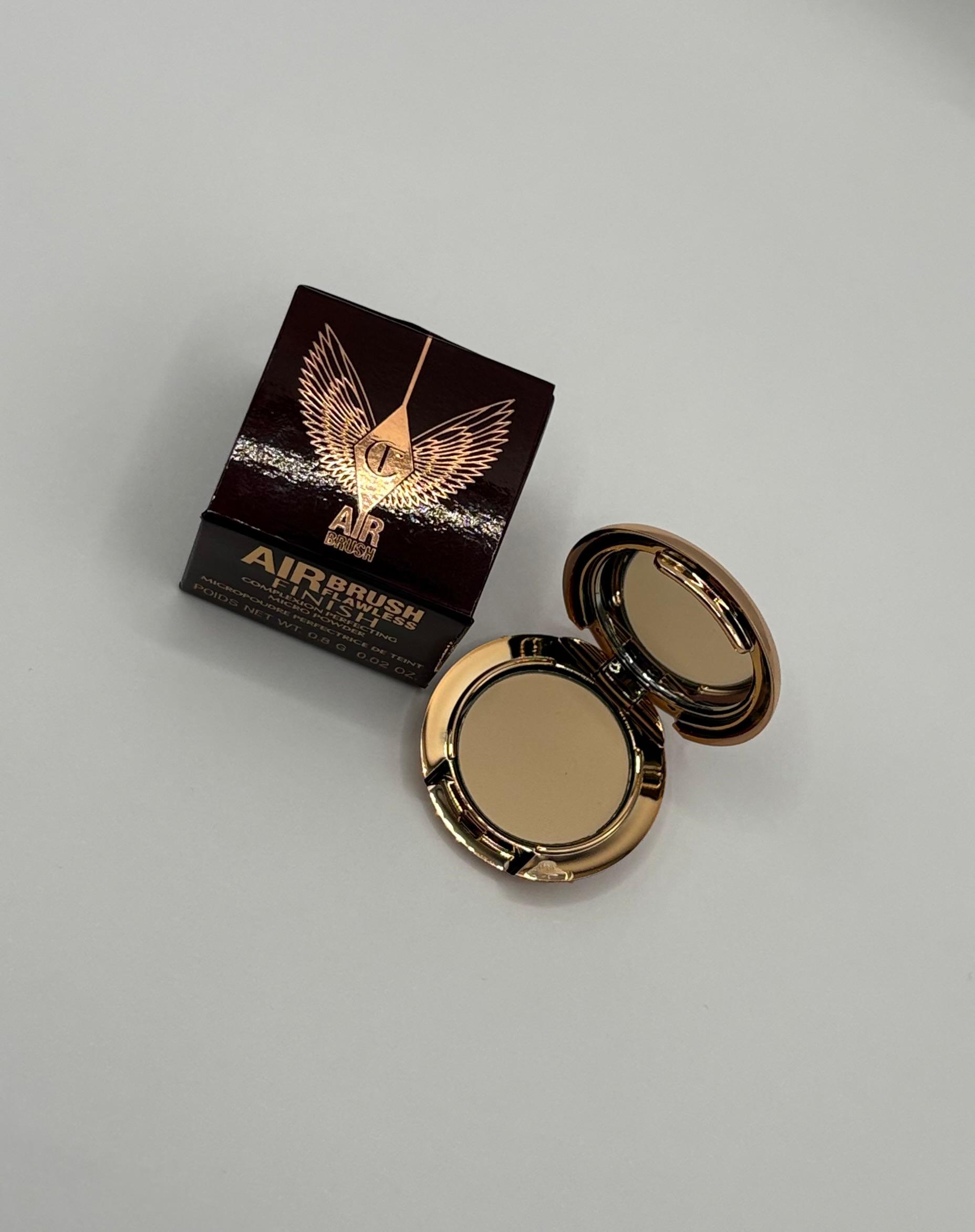 ✨💖 CHARLOTTE TILBURY AIRBRUSH FLAWLESS FINISH MICRO POWDER – FAIR 1 | TRAVEL SIZE 0,8g 💖✨